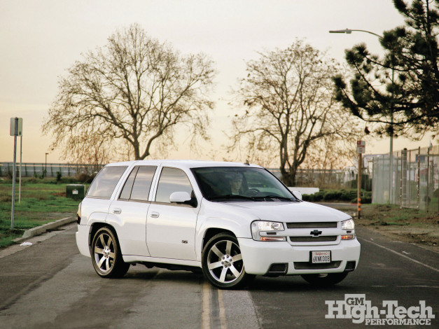 Обои картинки фото 2006, chevy, trailblazer, ss, автомобили, chevrolet
