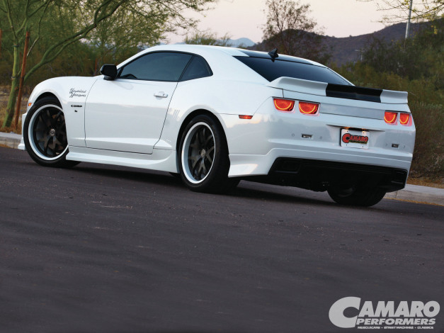 Обои картинки фото 2011, chevrolet, camaro comp, bodykit, автомобили, camaro, comp