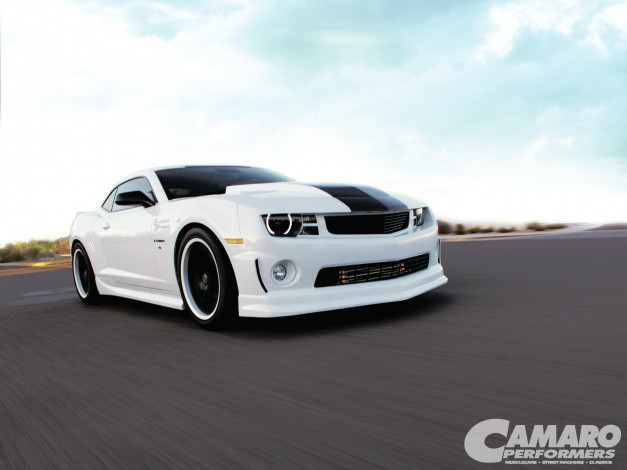Обои картинки фото 2011, chevrolet, camaro comp, bodykit, автомобили, camaro, comp