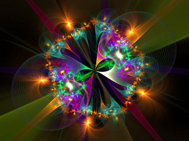 Обои картинки фото 3д, графика, fractal, фракталы, абстракция, узор