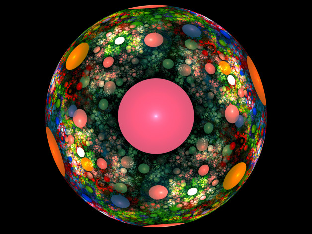 Обои картинки фото 3д, графика, fractal, фракталы, фон, тёмный, узор, абстракция