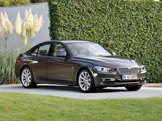 Обои картинки фото bmw, 320d, sedan, modern, line, автомобили