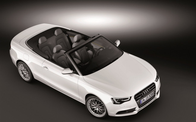 Обои картинки фото audi, a5, cabriolet, 2013, автомобили, 