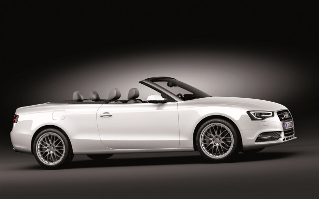 Обои картинки фото audi, a5, cabriolet, 2013, автомобили