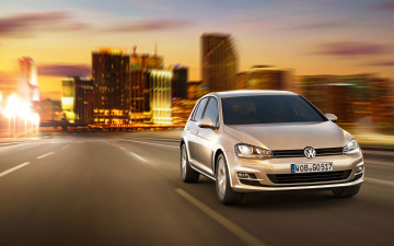 Картинка автомобили volkswagen golf vii sedan