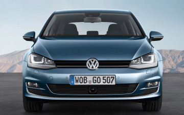 Картинка автомобили volkswagen sedan golf vii