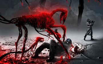 Картинка фэнтези существа романтика апокалипсиса alexiuss joy and misery