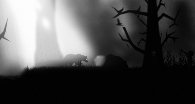 Обои картинки фото рисованные, животные, медведи, ахотник, лес, медведь