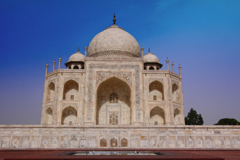 Картинка города тадж махал индия мавзолей