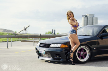 обоя автомобили, авто, девушками, donnah, pham