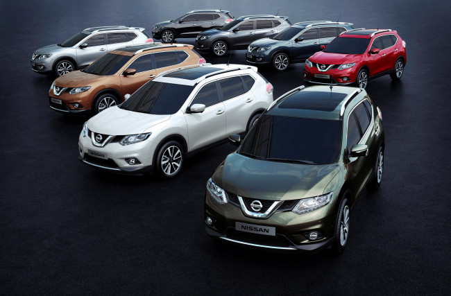 Обои картинки фото 2014, nissan, trail, автомобили, datsun