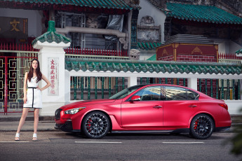 Картинка автомобили авто+с+девушками q50 infiniti