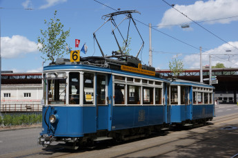 Картинка техника трамваи трамвай город рельсы