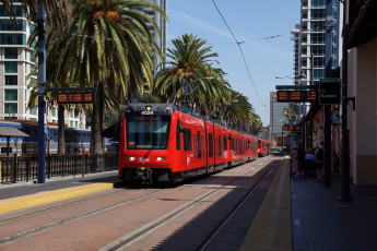 Картинка техника трамваи трамвай город рельсы