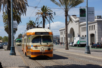 Картинка техника трамваи трамвай город рельсы