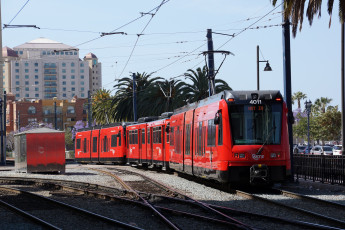 Картинка техника трамваи трамвай город рельсы