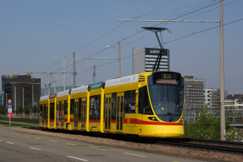 обоя техника, трамваи, трамвай, город, рельсы