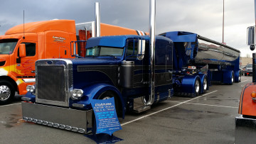 Картинка автомобили peterbilt тягач
