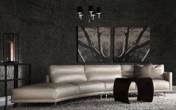 Картинка 3д+графика реализм+ realism диван