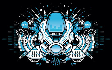 Картинка векторная+графика другое колонки звук механизм клавиши эквалайзер