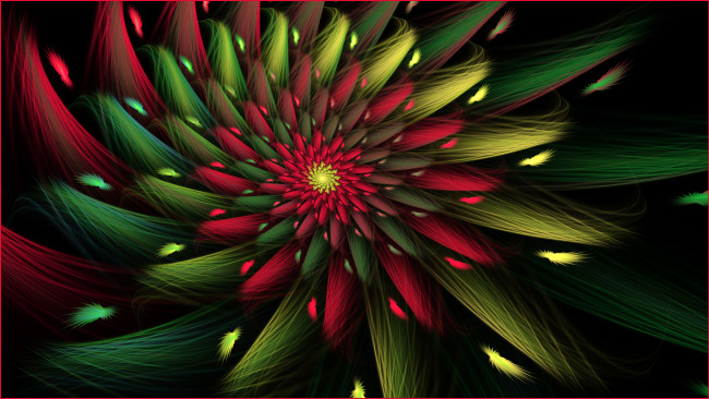 Обои картинки фото 3д графика, фракталы , fractal, цвета, фон, узор