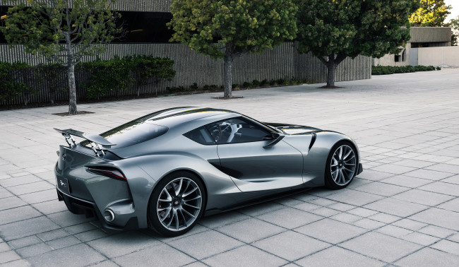 Обои картинки фото 2014 toyota ft-1 graphite, автомобили, toyota, металлик, тюнинг, серый, graphite