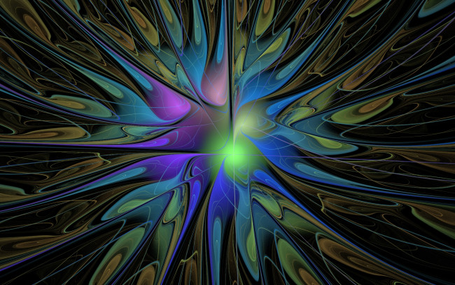 Обои картинки фото 3д графика, фракталы , fractal, узор, цвета, фон