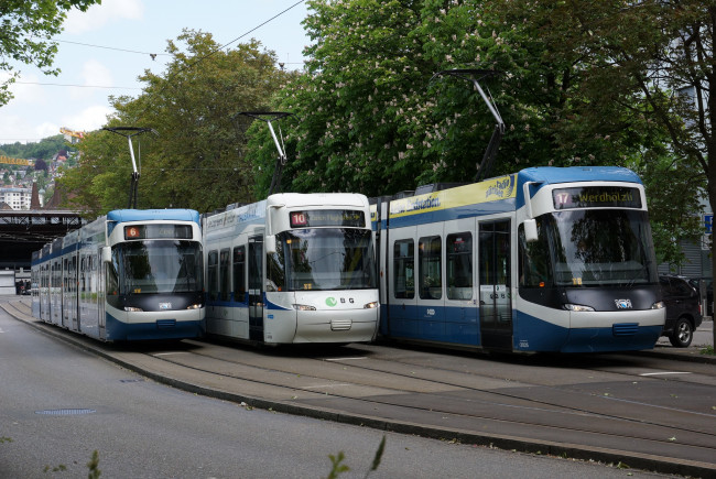 Обои картинки фото техника, трамваи, трамвай, город, рельсы