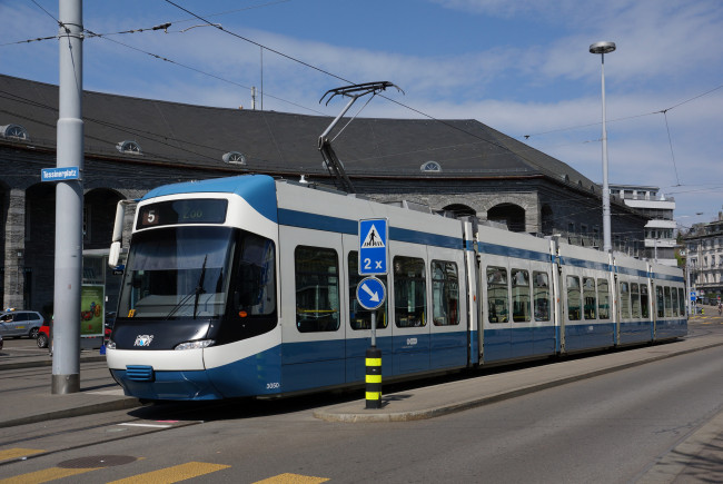 Обои картинки фото техника, трамваи, трамвай, город, рельсы