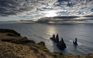 Картинка природа побережье море пейзаж берег утро