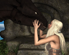 Картинка 3д+графика фантазия+ fantasy девушка фон взгляд