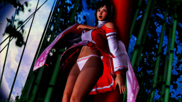 обоя 3д графика, фантазия , fantasy, девушка, взгляд, фон