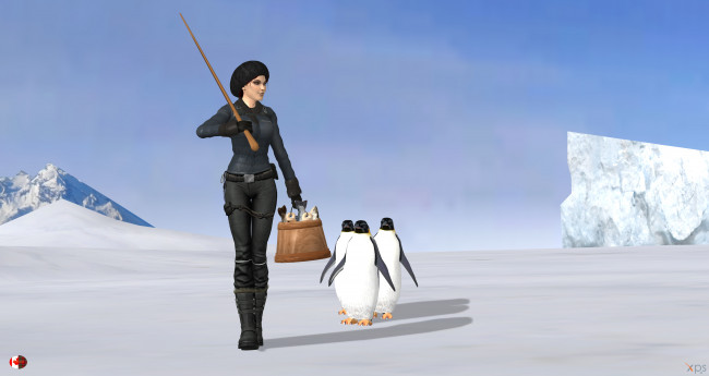 Обои картинки фото 3д графика, люди , people, фон, взгляд, девушка