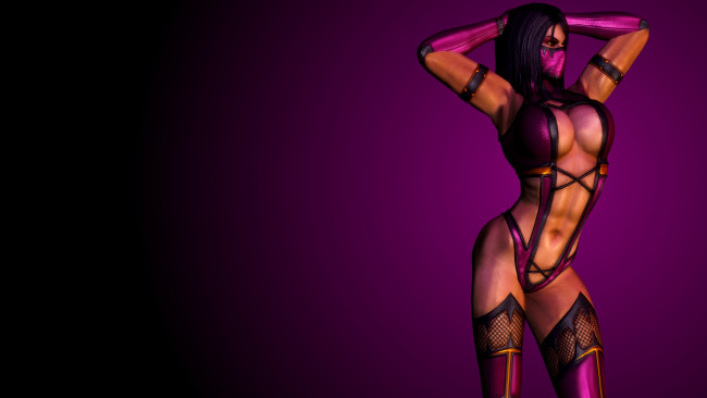 Обои картинки фото 3д графика, фантазия , fantasy, фон, взгляд, девушка