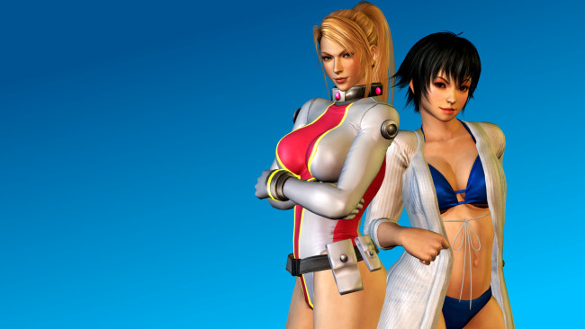 Обои картинки фото 3д графика, люди , people, взгляд, девушки, фон