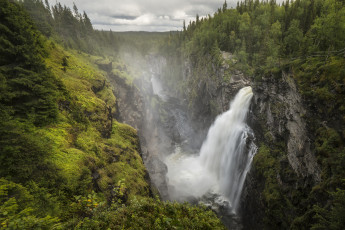 Картинка природа водопады простор