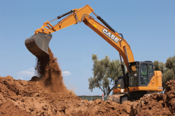 Картинка техника экскаваторы case