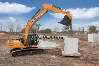 Картинка техника экскаваторы case