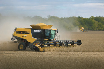 обоя техника, комбайны, claas