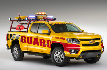 Картинка 2015-chevrolet-colorado-show-truck автомобили chevrolet