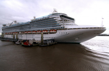 Картинка ruby+princess корабли лайнеры лайнер круиз