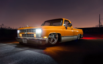 Картинка автомобили custom+pick-up chevrolet