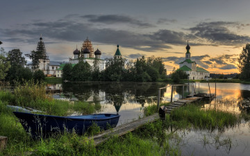 Картинка корабли лодки +шлюпки свято-троицкий антониево-сийский мужской монастырь архангельская область