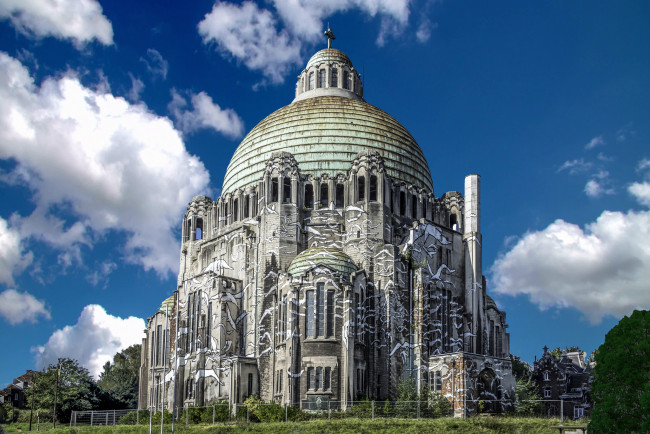 Обои картинки фото 201, glise du sacr&, 233, -coeur de cointe, города, - католические соборы,  костелы,  аббатства, храм