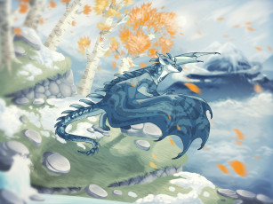 Картинка фэнтези драконы дракон