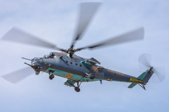 Картинка mil+mi-35m авиация вертолёты вертушка