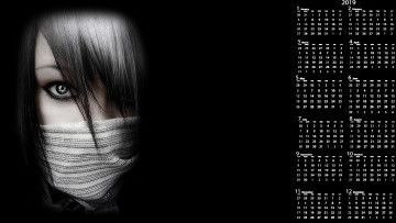 Картинка календари фэнтези повязка девушка взгляд лицо