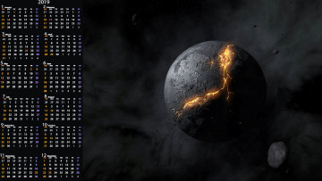 Картинка календари компьютерный+дизайн планета