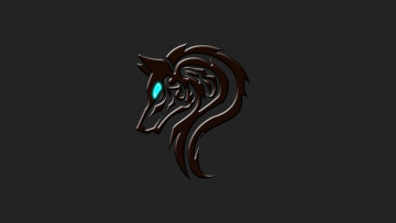 Картинка рисованное минимализм волк