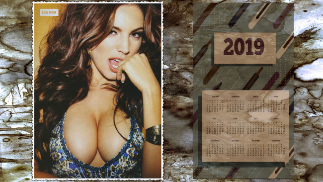 Обои картинки фото календари, девушки, лицо, взгляд, женщина